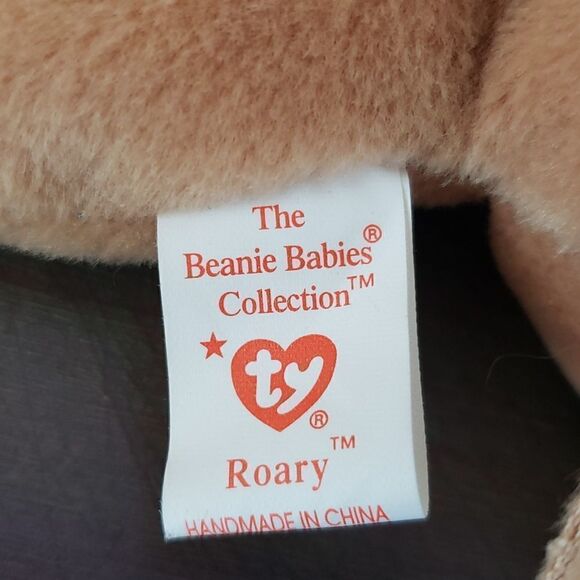 Vintage 1996 TY Beanie Baby ROARY - Picture 6 of 7